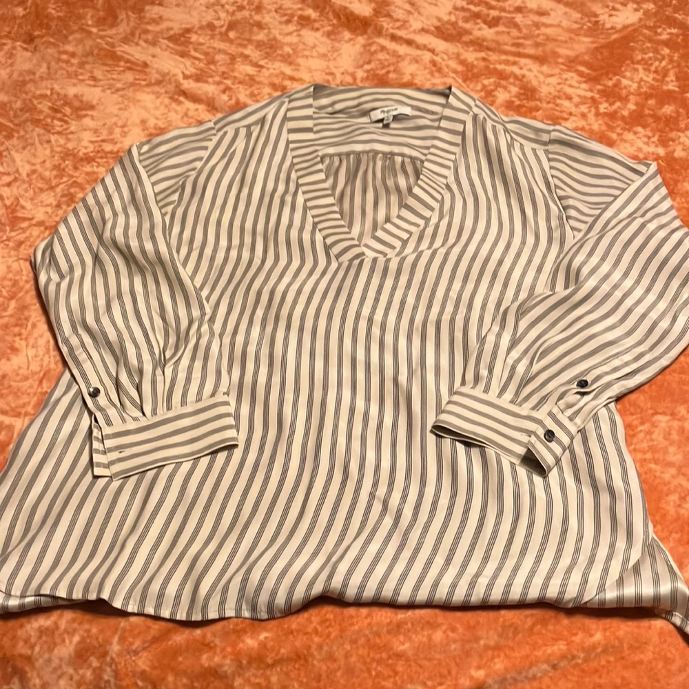 Silk tunic top by Madewell